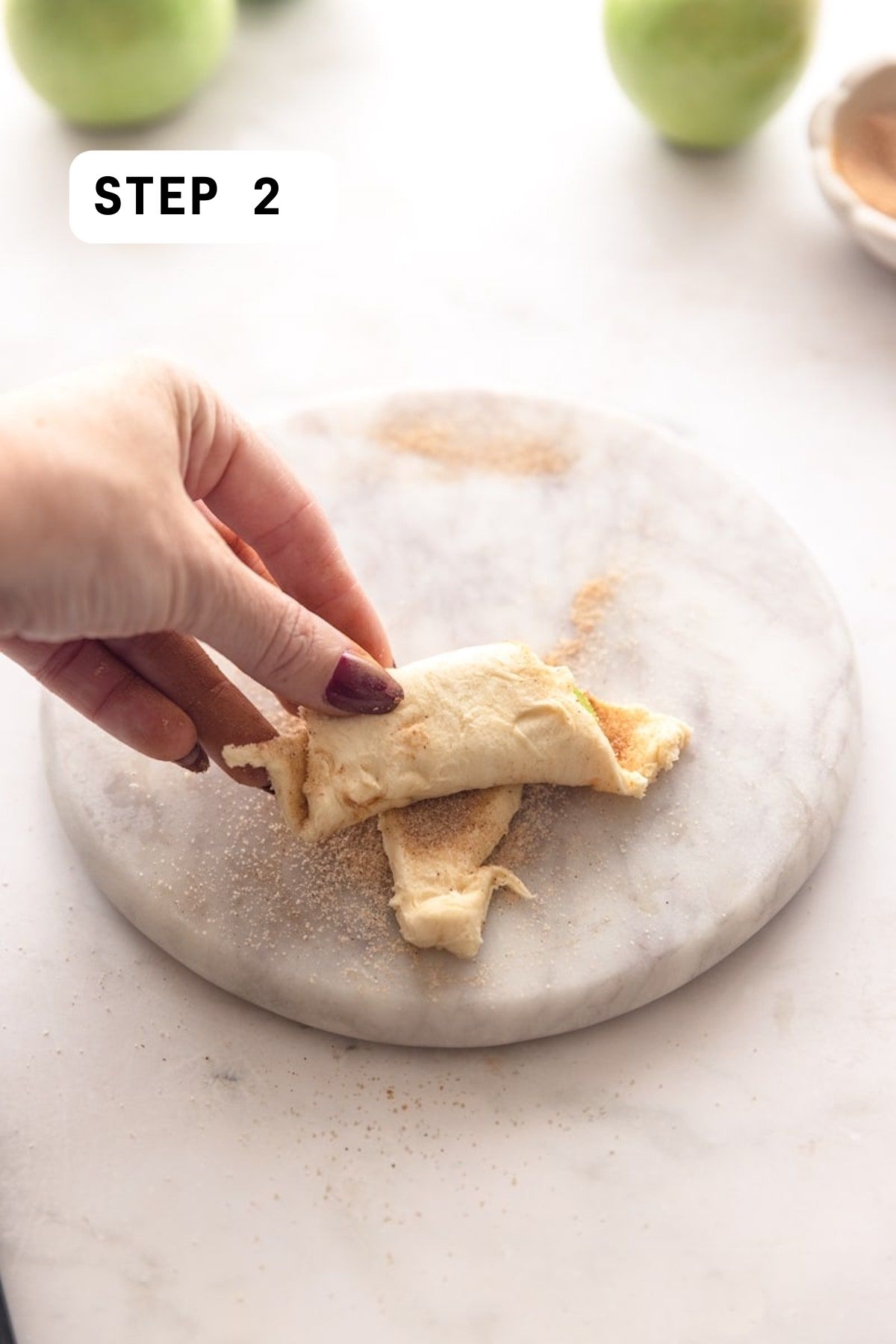 Apple Pie Crescent Rolls - Food with Feeling