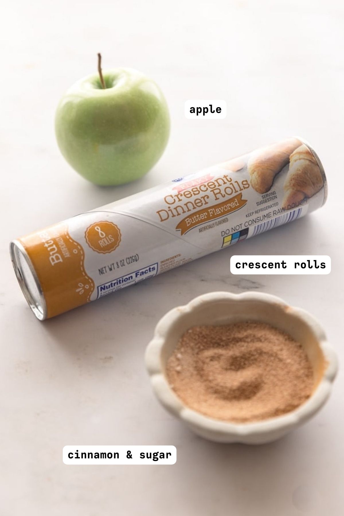 apple crescent roll ingredients 