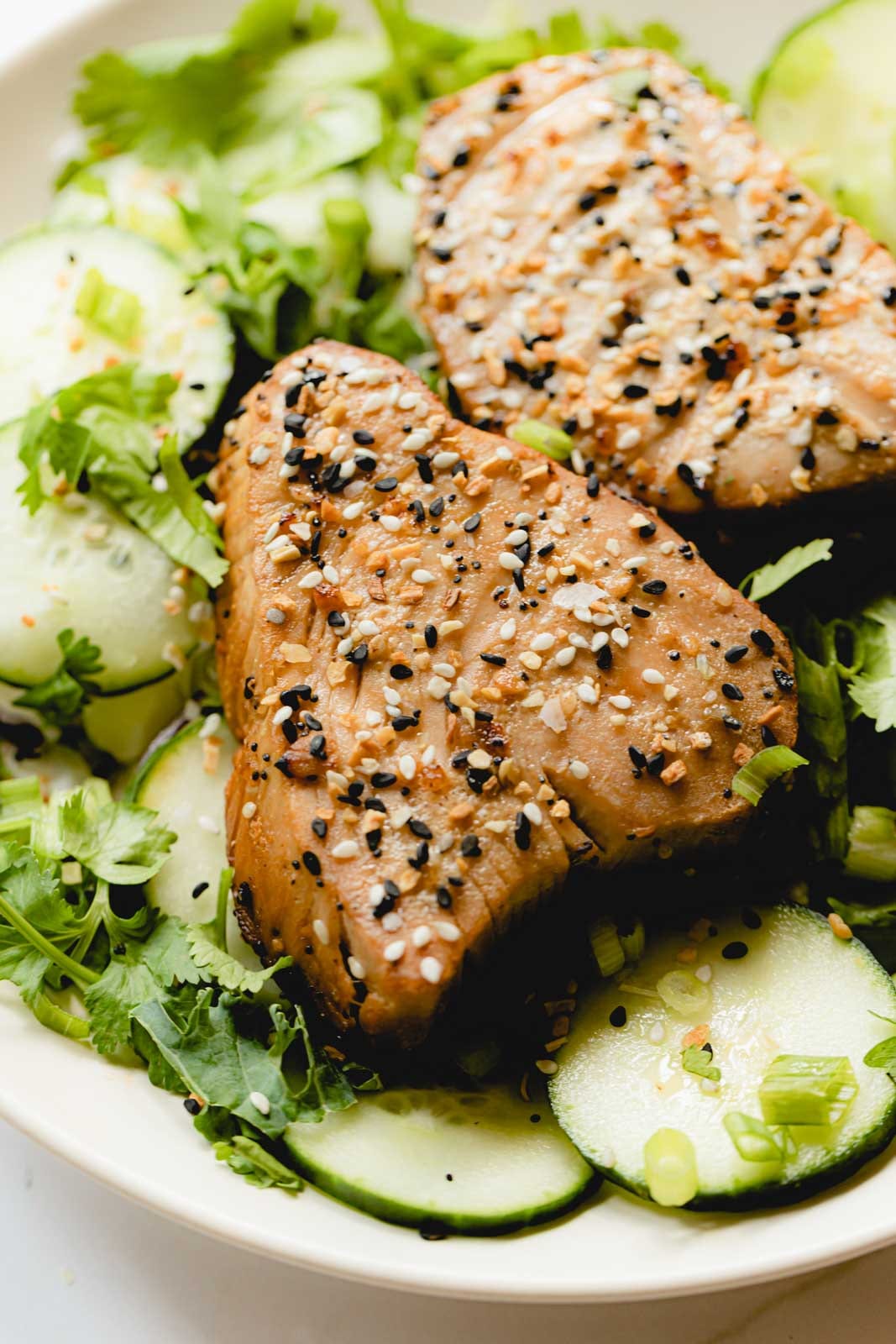 How to Cook Air Fryer Tuna Steaks Easy Recipe