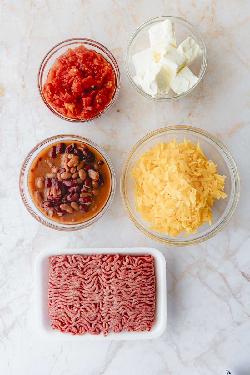 Chili dip ingredients 