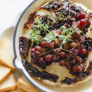 Baked Brie with Fig Jam