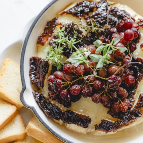 Baked Brie with Fig Jam